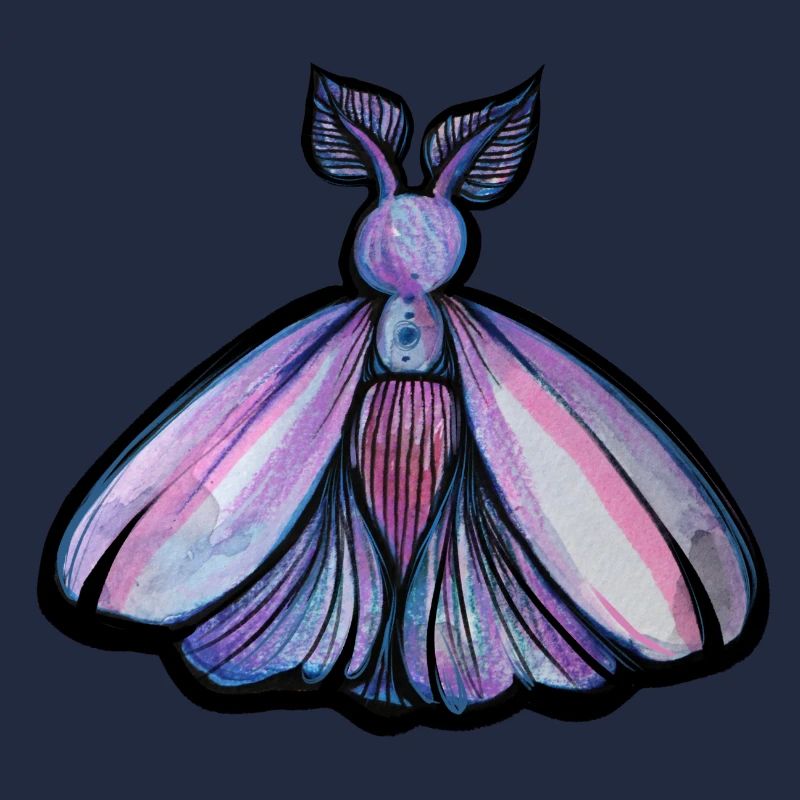 Papillon de nuit pourpre