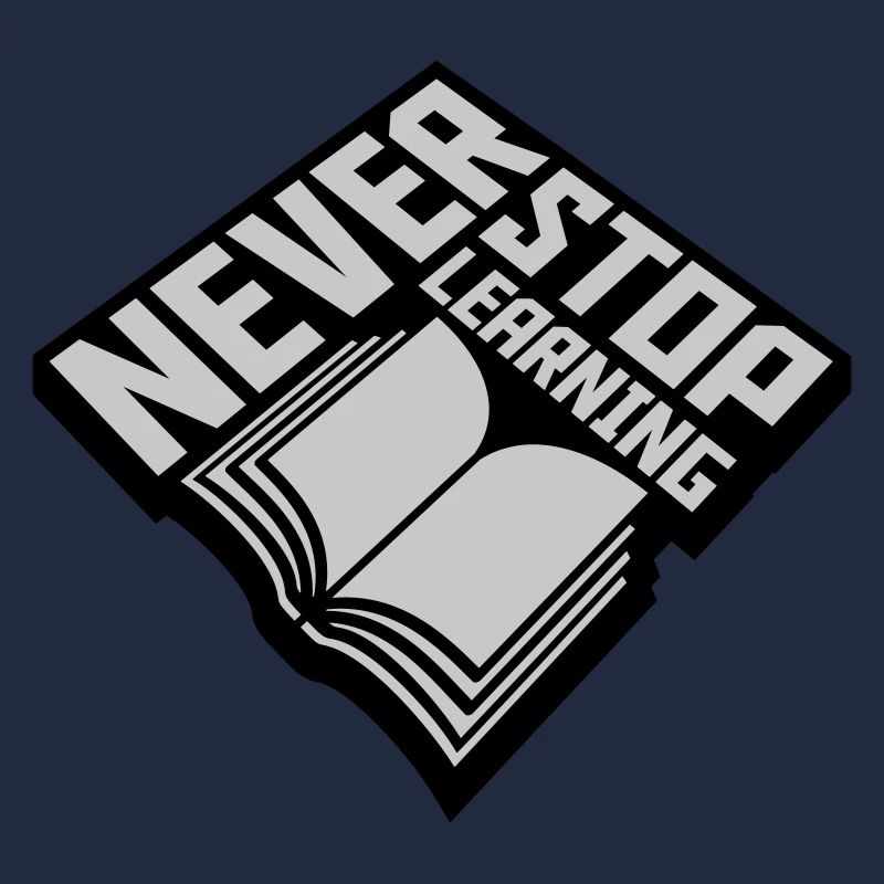 never stop learning Zitat