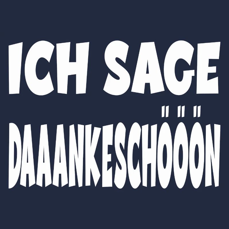 Ich sage Dankeschön für einen Kollege oder