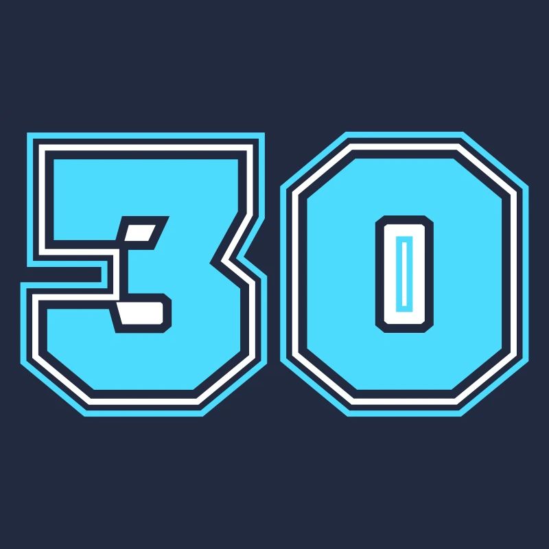 30 Zahl nummer