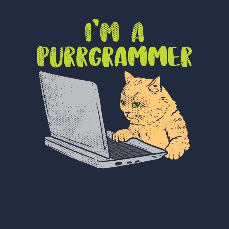 I'm A Purrgrammer Für Computer Programmierer