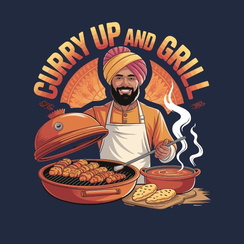 Curry Up et Grill BBQ Inde Cuisson