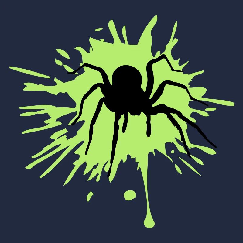 araignée araignée blob graffiti gouttes couleur b