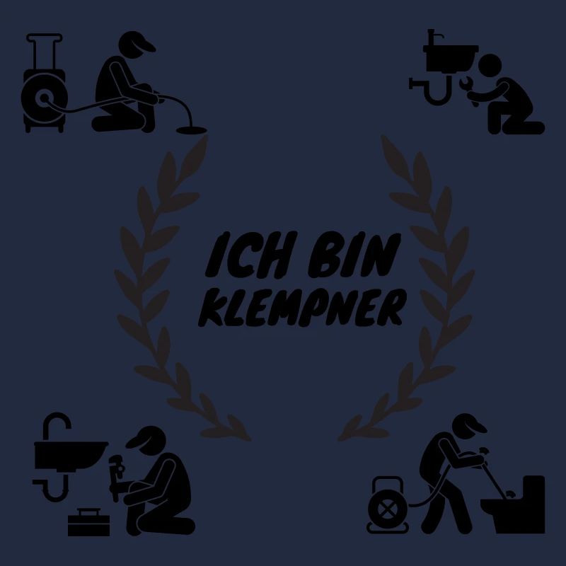 Ich bin Klempner schwarz