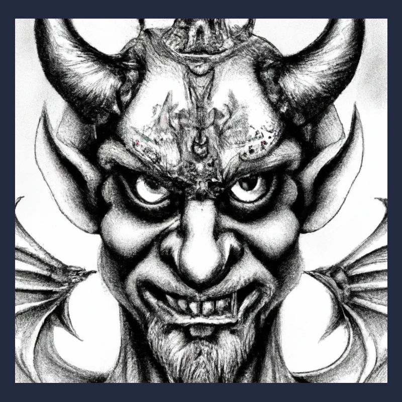 Visage du diable