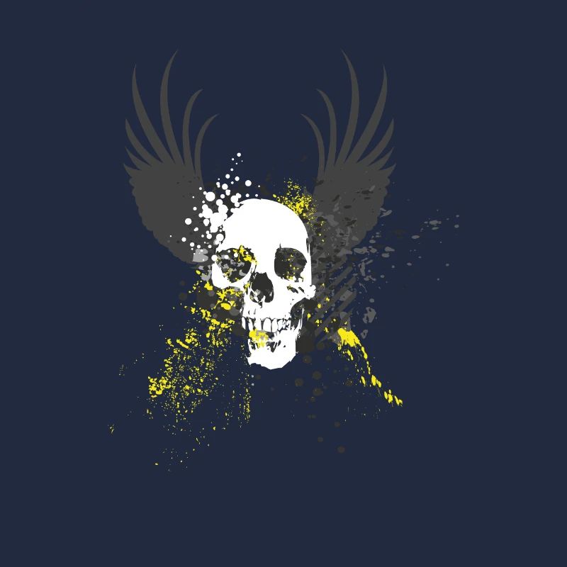 Verträumter Schädel