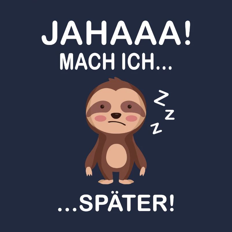 JA MACH ICH SPÄTER