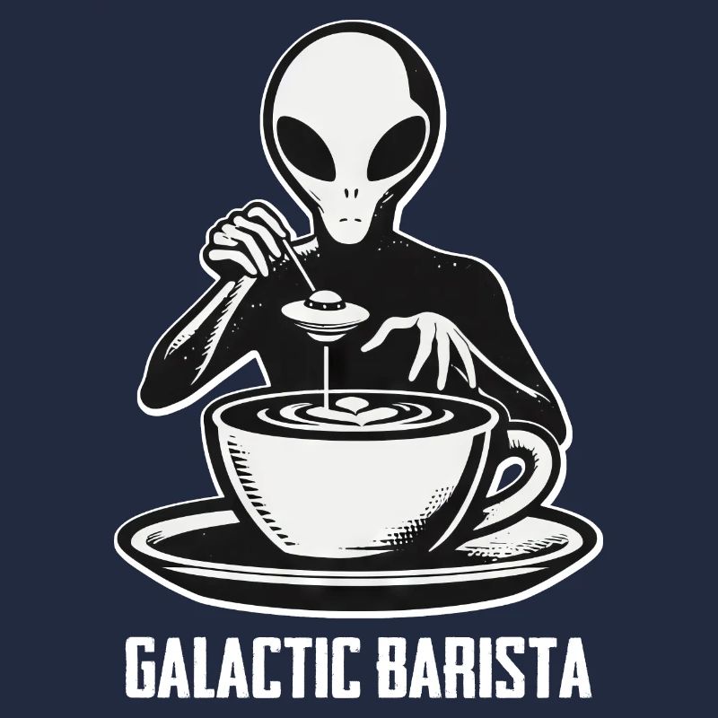 Coffee Drinker Galactic Coffee Master