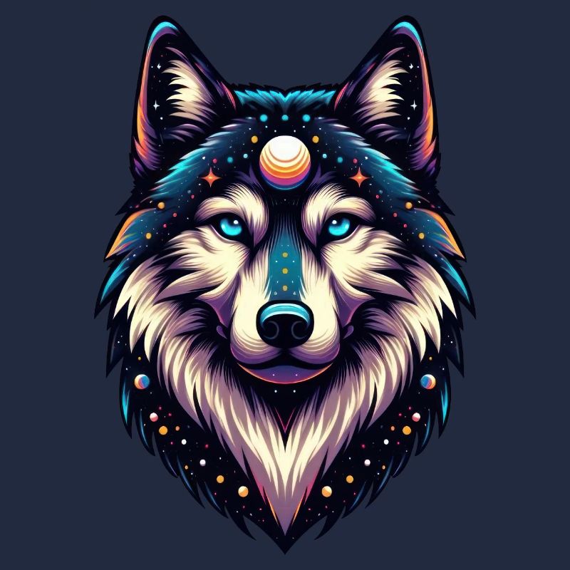Spiritueller Wolf