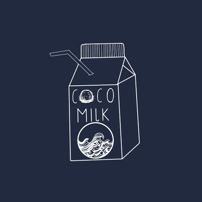Lait de coco lait de coco lait pack soja végétalien