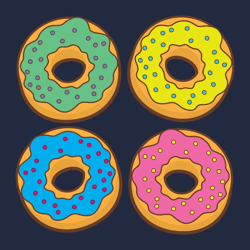 Vier Donuts Donuts