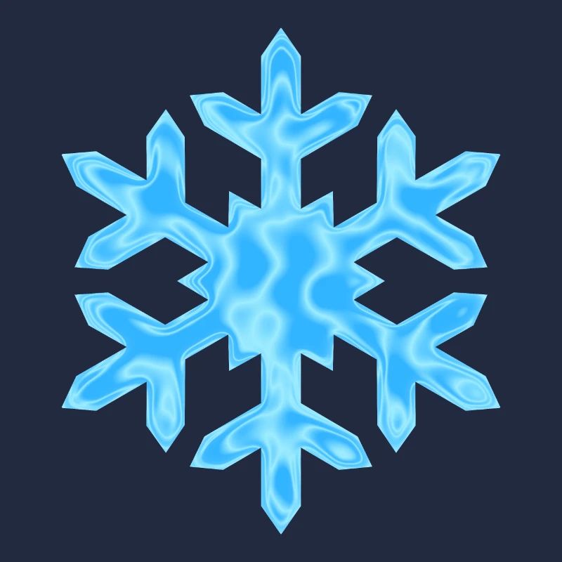 Snowflake with pattern - christmas
