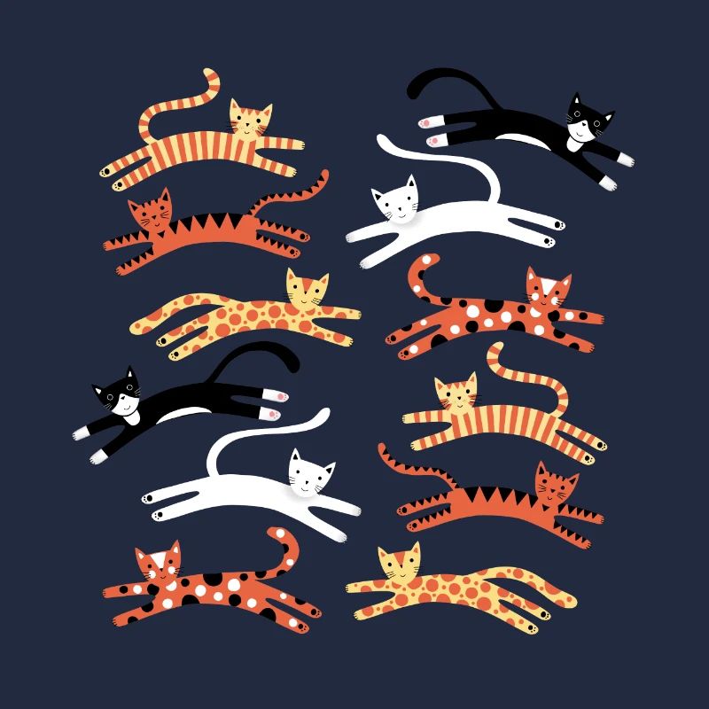 Chats sautant