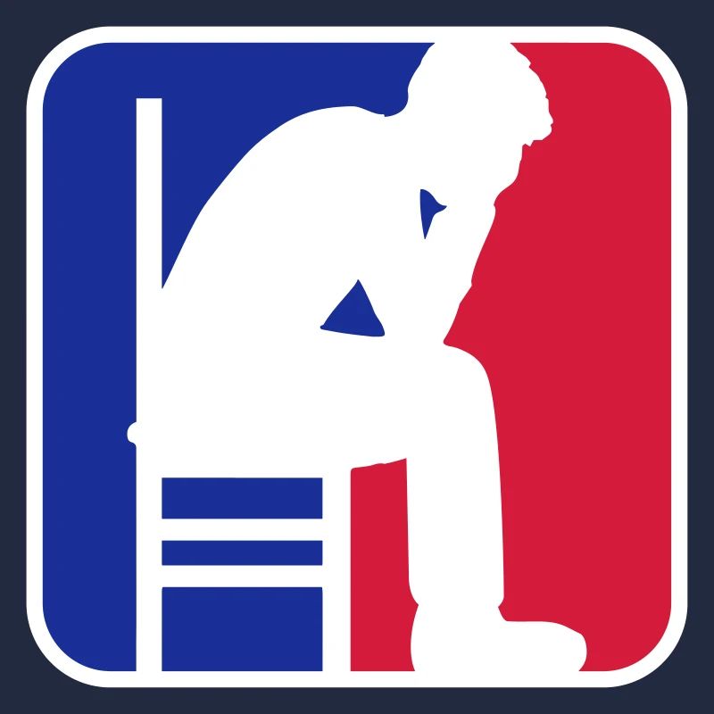 Logo de sport de dépression