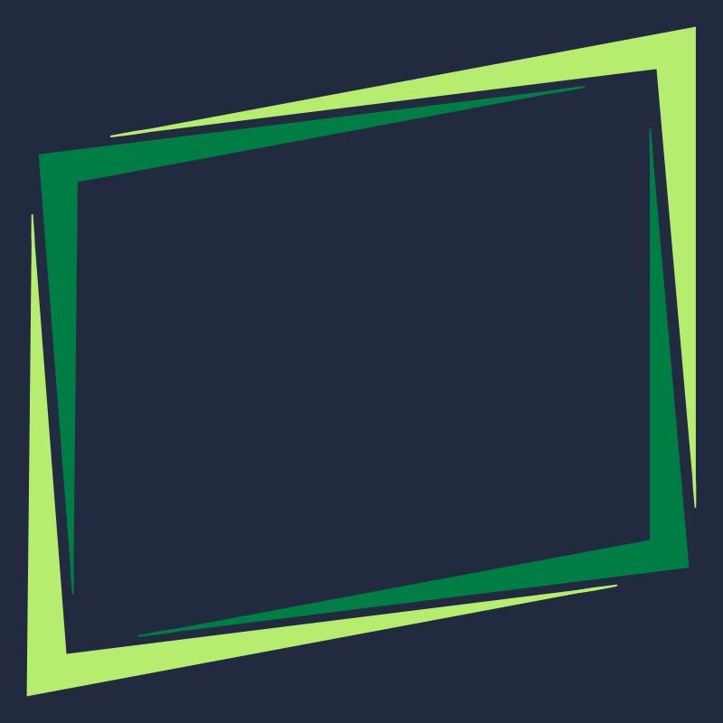 Rectangle frame sign