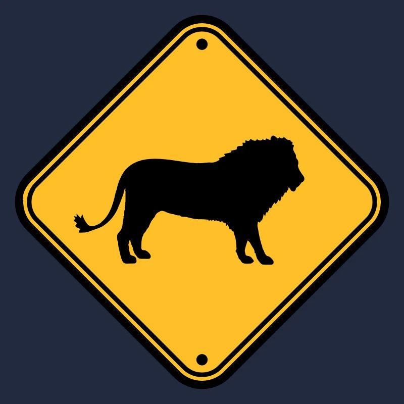 Beware Lion Shield