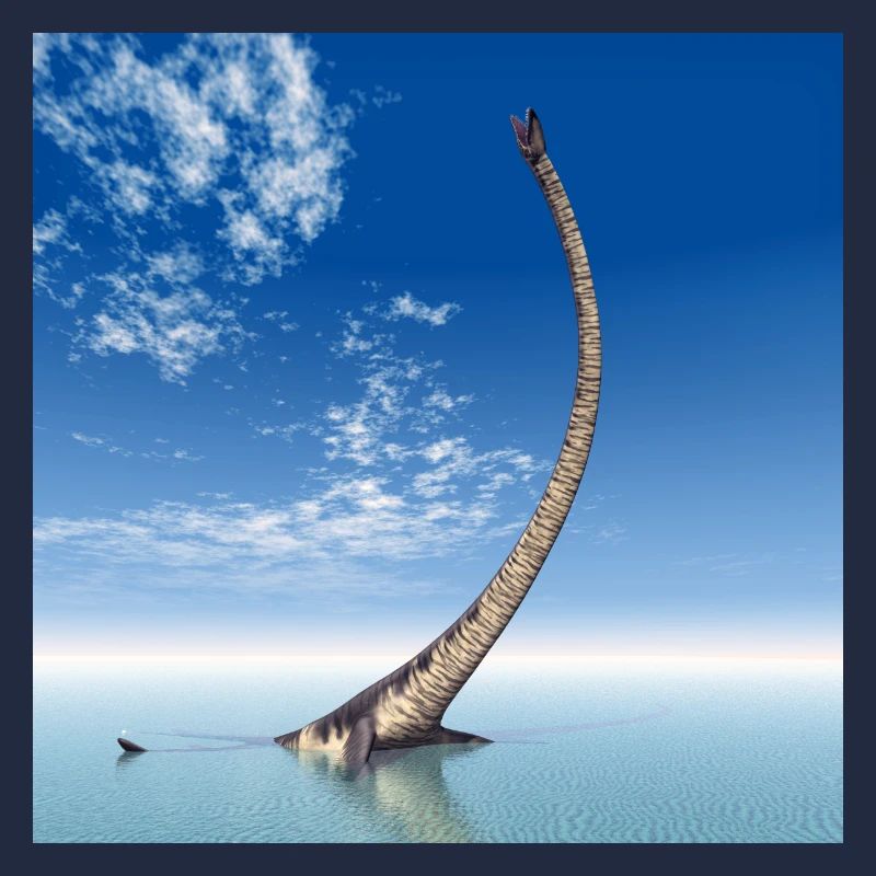 Plesiosaurier Elasmosaurus