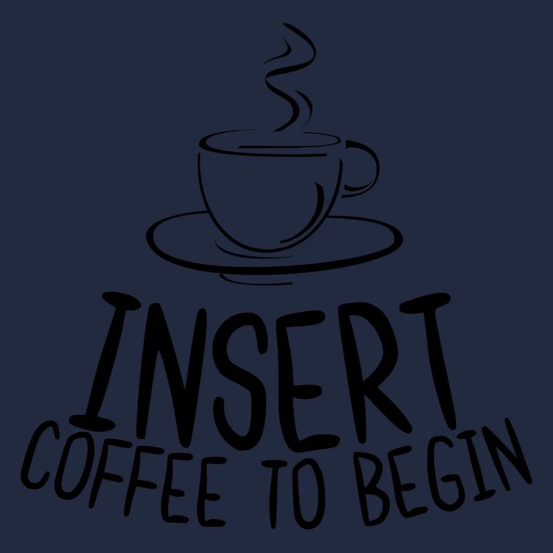 Fügen Sie Kaffee ein, um zu beginnen