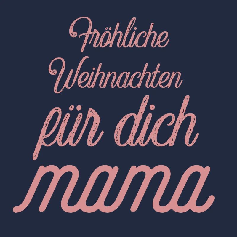 Fröhliche Weihnachten Mama