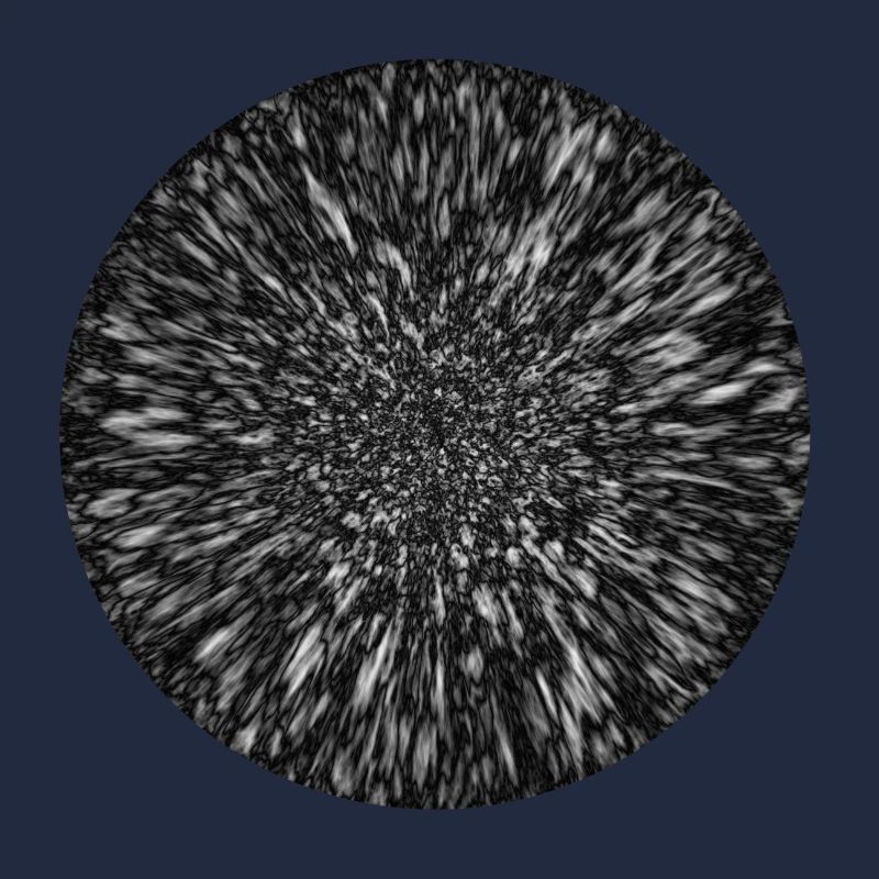 Conception de fleurs abstraites en noir et blanc