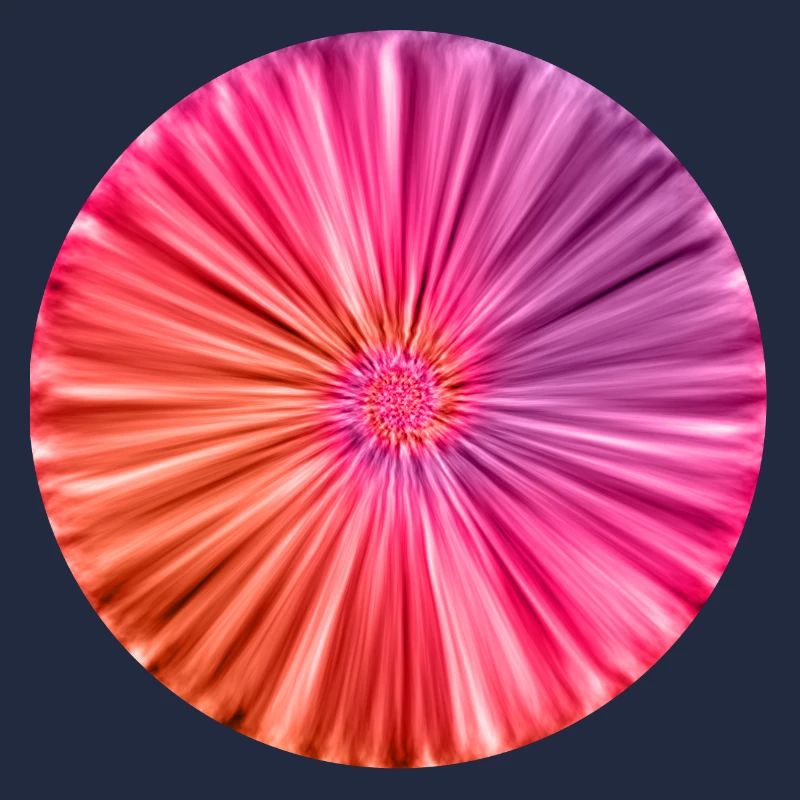 Tie Dye Floral Pattern