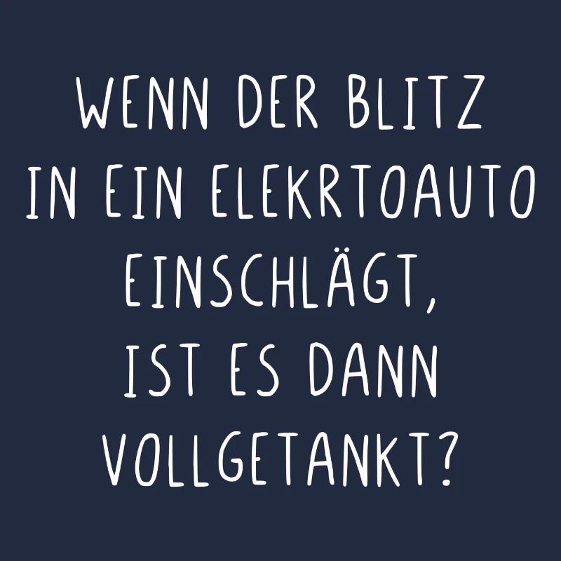 Wenn der Blitz in ein E Auto einschlägt getankt