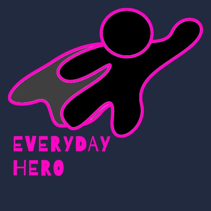 Wenn du auch ein Everyday Hero bist (pink)