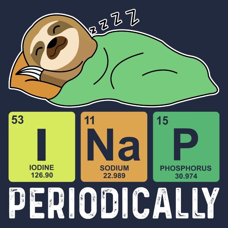 I take a nap regularly, funny nick