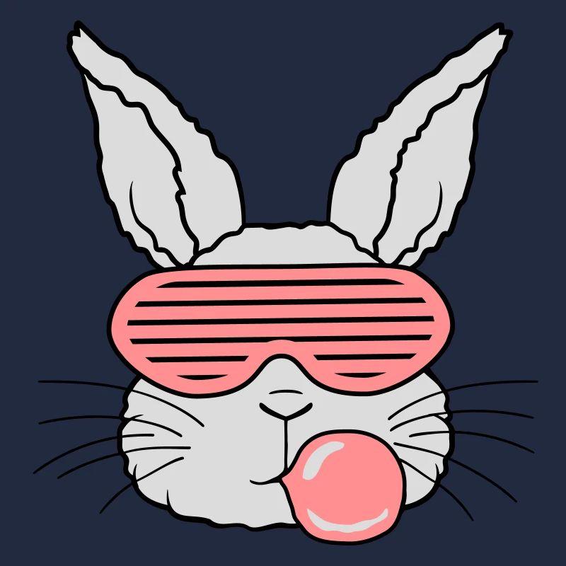 Chewing gum bubble cool