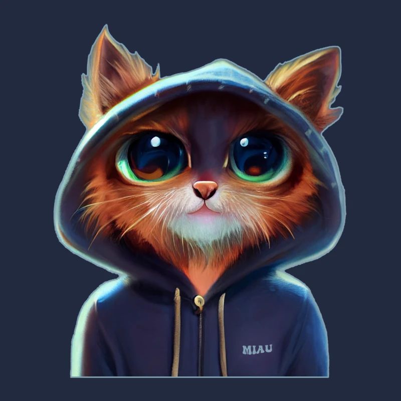 Katze mit Pullover 1