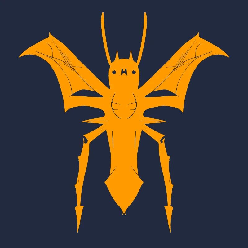 Fliegende Spinne
