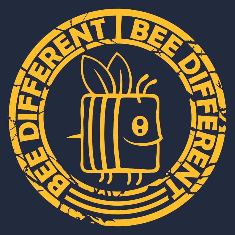 bee different Spruch Zitat