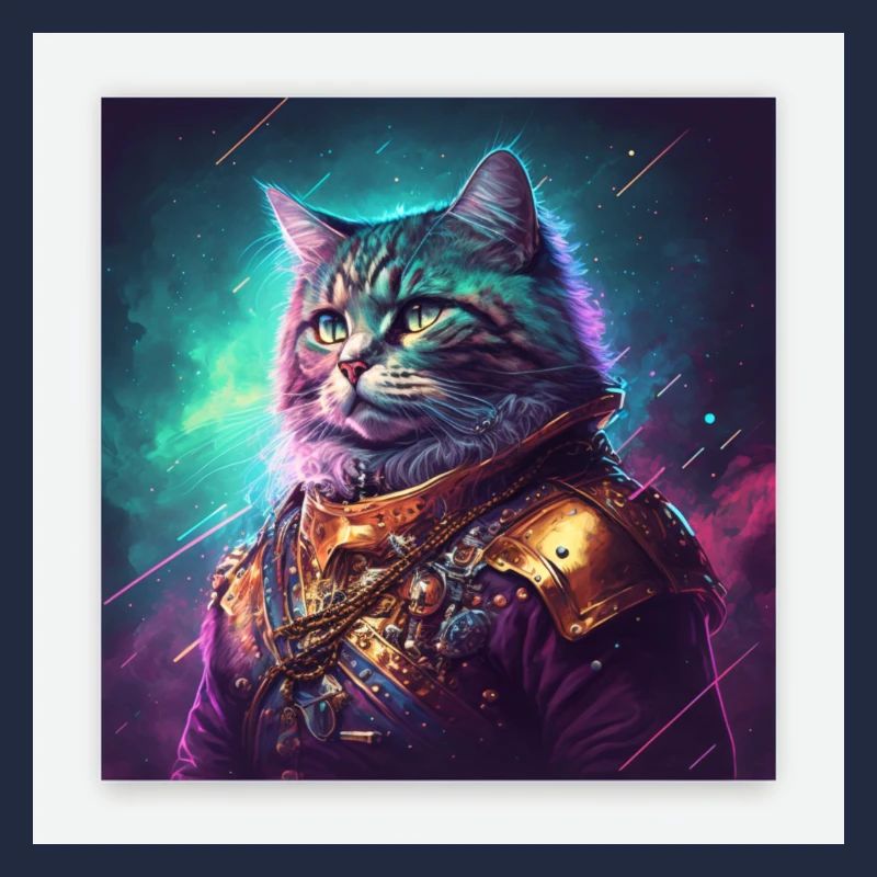 Der Herrscher der Galaxy ist eine Katze