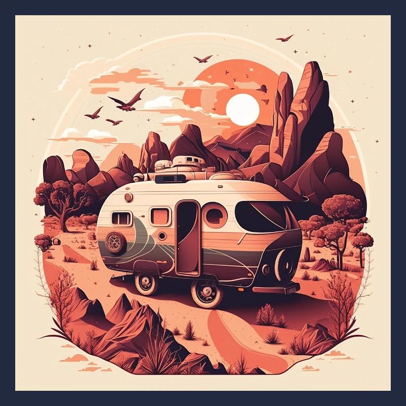 Bus Camping Abenteuer Outback Australien