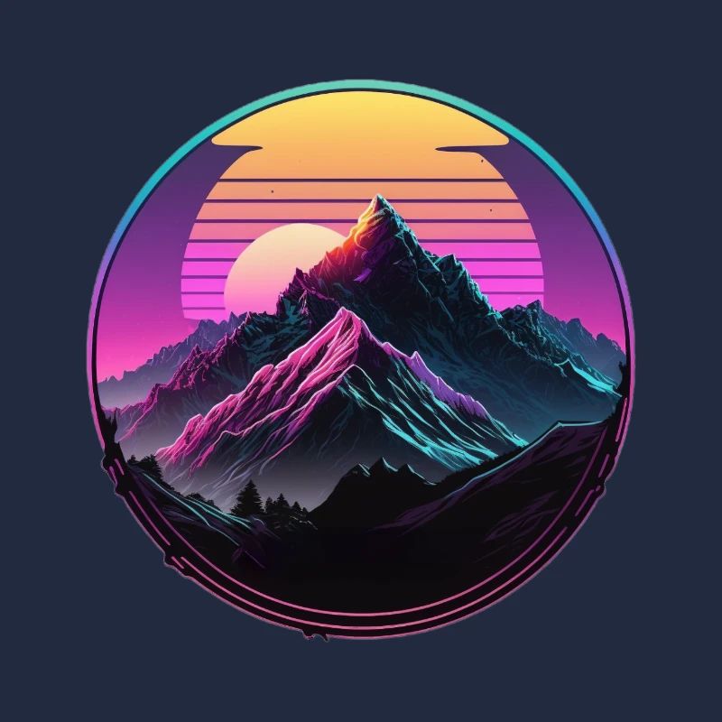 Mount Everest Synthwave