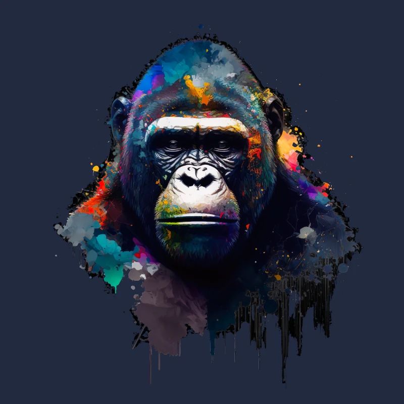 Abstract Gorilla n°2