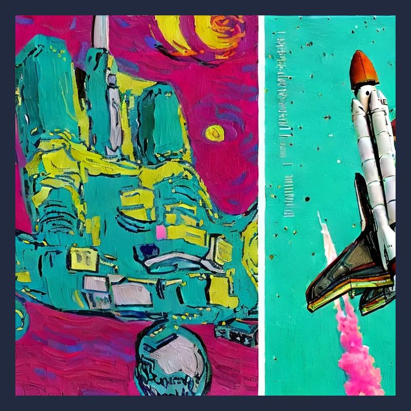Space Shuttle Van Gogh