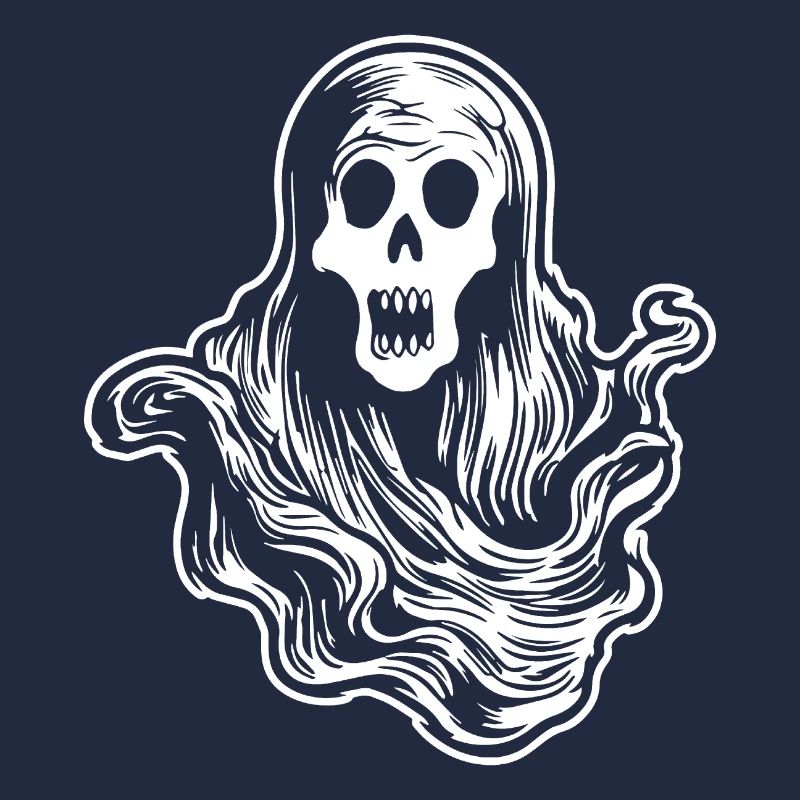 Ghost Ghosts Witching Hour Halloween
