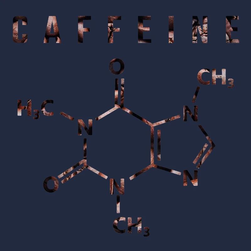Koffein-Molekül