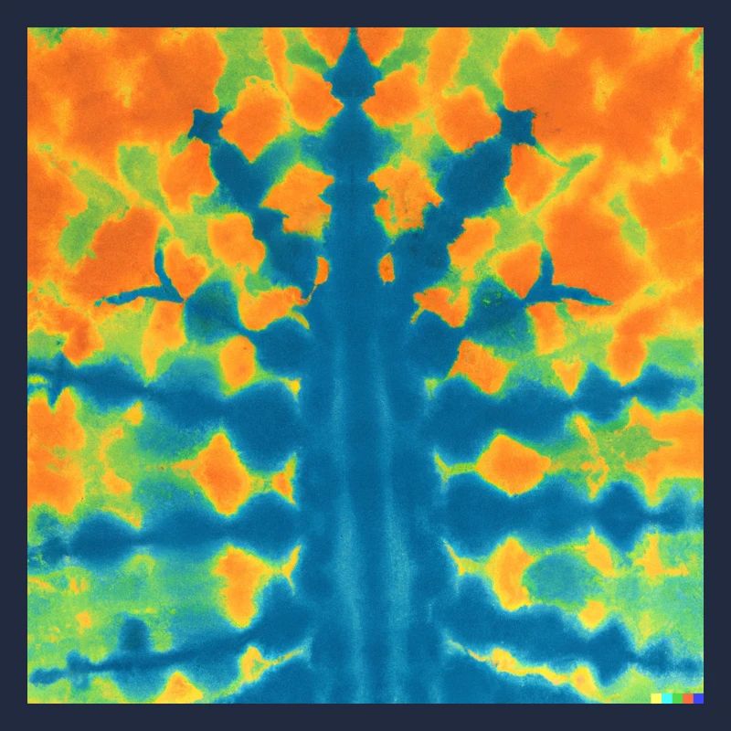 Tye die pattern