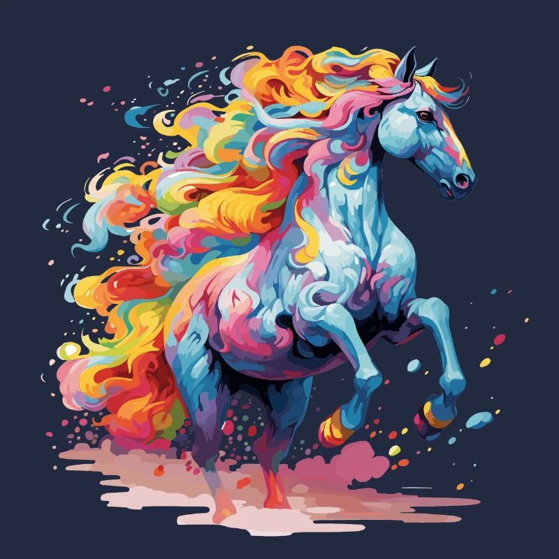 Cheval impressionnant