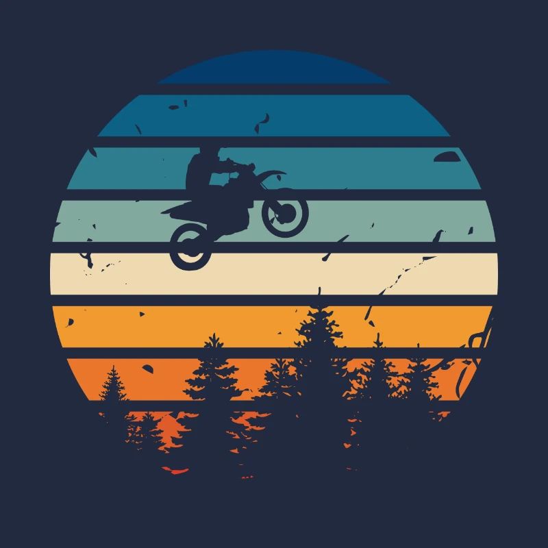 Retro motorcycle