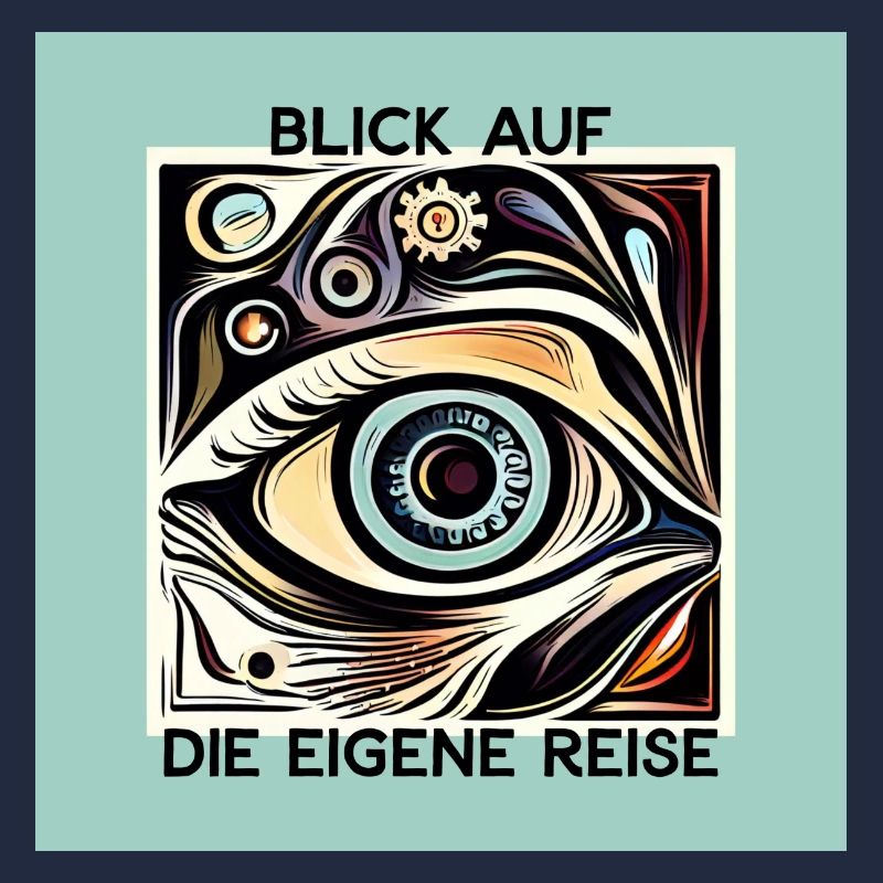 Blick auf die eigene Reise -mint