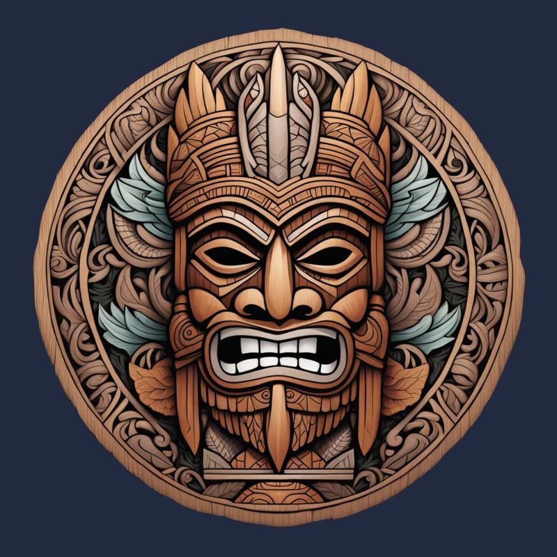Tiki Beach - Polynesia Statue