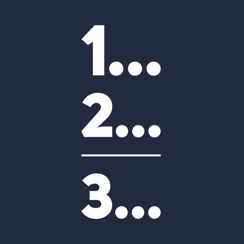 First, second, third