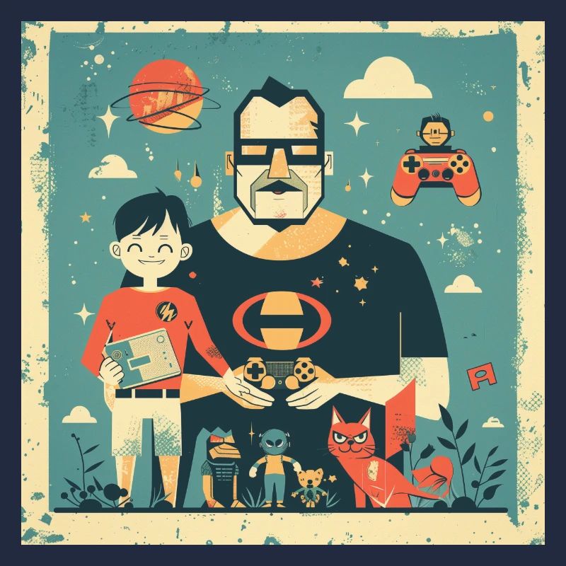 Photo with Dad