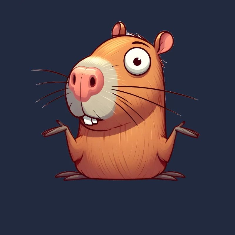 Capybara confus