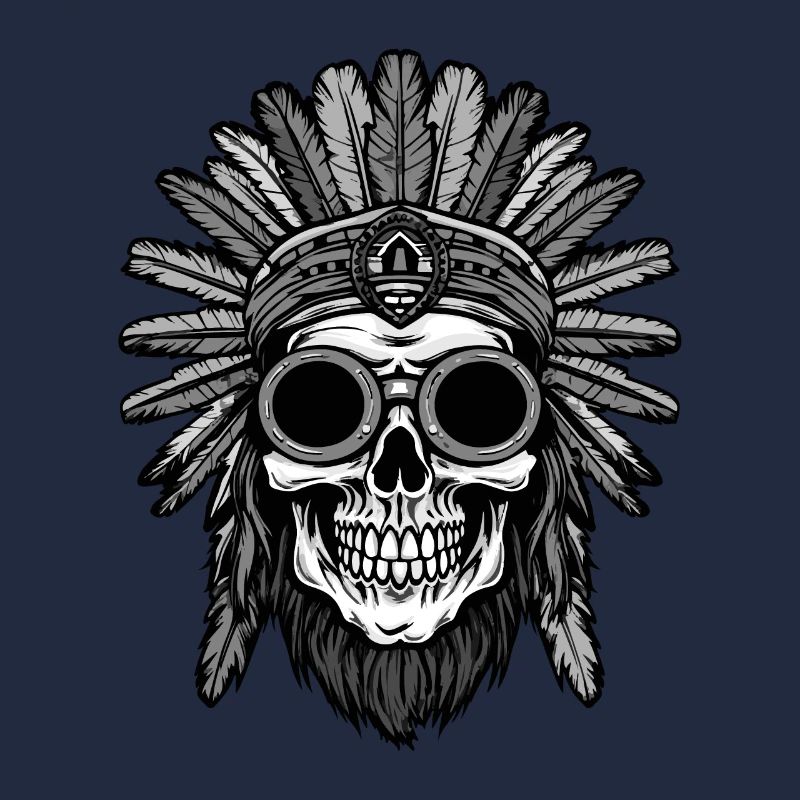 Apache Skull Indian