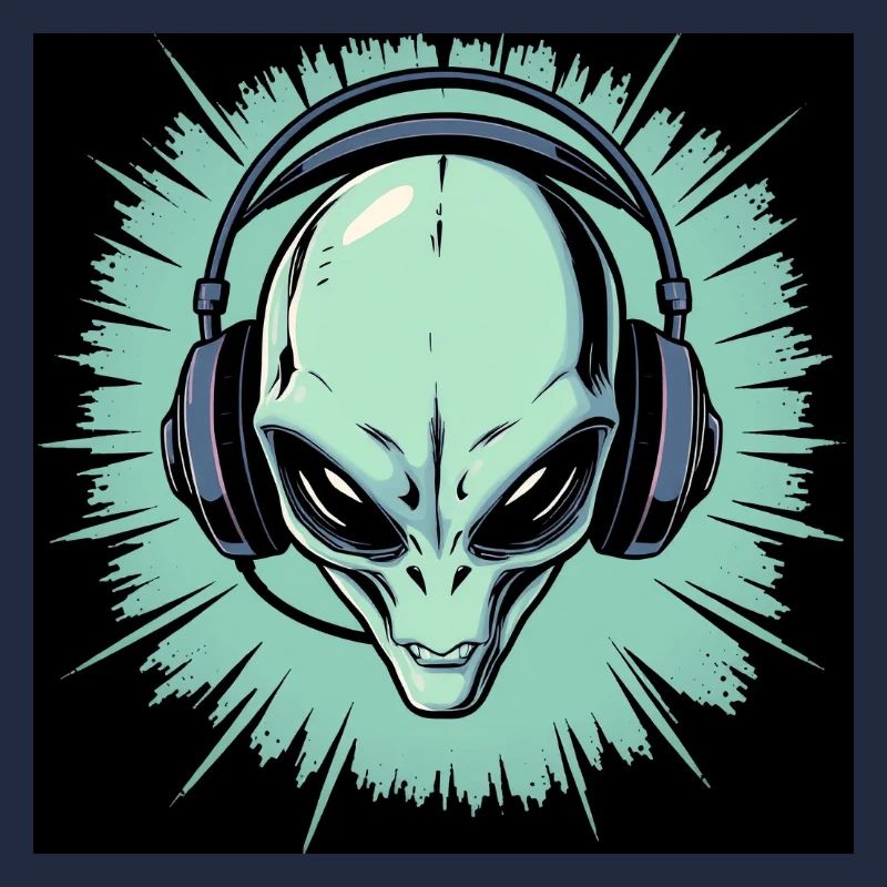Alien-Kopfhörer