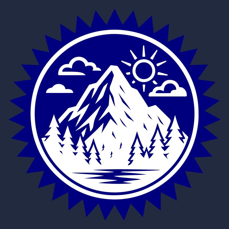 Mountains Nature Logo